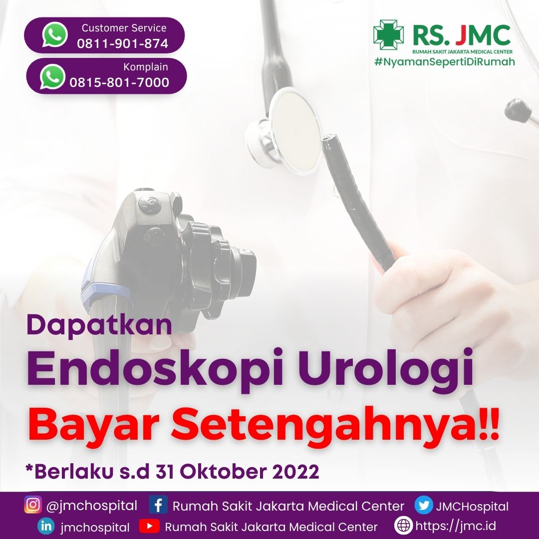 Endoskopi Urologi Bayar Setengahnya RSJMC